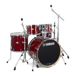 Yamaha SBP2F5 Stage Custom Birch dobszerelés, Cranberry, HW780 állványzattal
