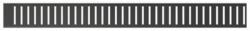 Alcadrain folyóka rács Pure Black 1150mm matt (BPURE-1150)