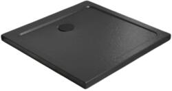 Radaway Doros Stone C szögletes lapos zuhanytálca fekete 90x90 cm (SDRC9090-01-54S) (SDRC9090-01-54S)