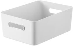 SMARTSTORE Műanyag tárolódoboz, 15, 4 liter, SMARTSTORE Compact L, fehér