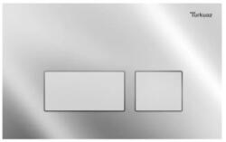 Cerastyle Nil falsík alatti WC tartály nyomólap dupla, króm