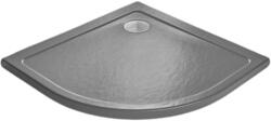 Radaway Doros Stone A íves zuhanytálca antracit 80x80 cm (SDRA8080-01-64S) (SDRA8080-01-64S)