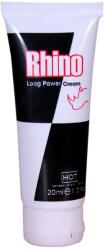 HOT Krém Rhino Long Power, Hot, késleltetett magömlés ellen, 30 ml