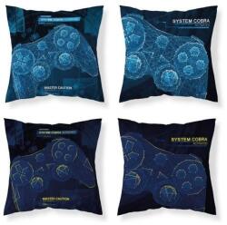 Detexpol Foszforeszkáló gamer párnahuzat (master caution) (2331510)