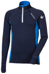 PROGRESS TOREZ ZIP férfi funkcionális pulóver L / sötétkék
