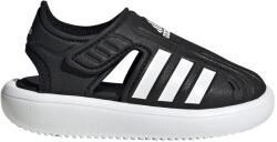 adidas Sportswear adidas Sportswear, Zárt orrú szandál kontrasztos logóval, Fekete, 24 EU (GW0391-6.5K)