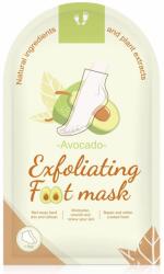 NOVA KISS Avokádós hámlasztó zokni lábra, mélyreható regenerálásra és puha sarokra