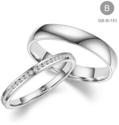 Marrya Gold 8 karátos Arany karikagyűrű pár - GB-151-18K-B (GB-151-18K-B)