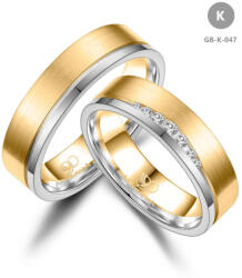 Marrya Gold 8 karátos Arany karikagyűrű pár - GB-047-8K-K (GB-047-8K-K)