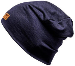 Progress MW Freebeanie kötött merinó sapka fekete