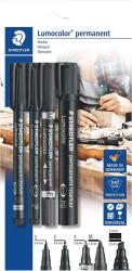 STAEDTLER állandó marker készlet fekete ST-60-BK (ST-60-BK)