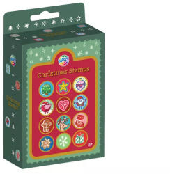Grafix - Karácsonyi nyomdaszett - 12 db-os - 2 féle (93303)