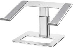 Smarto A60 ergonomikus laptopállvány, alumíniumból, hordozható, 10-15, 6 hüvelykes laptopokkal kompatibilis, 29-es méret, 5*24, 5*12, 5 cm állítható, ezüst (sid585-585)