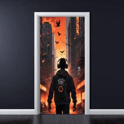 Avex Színes nyomtatott fólia ajtódekorációhoz, méret 200 x 90 cm, modell: AVX-DR29 (AVX-DR29)