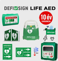 Schiller Medical - Svájc Ipari csomag: DefiSign LIFE félautomata defibrillátor (10) - defibrillatorok - 932 117 Ft
