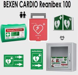  BEXEN Reanibex 100 automata defibrillátor Office csomagban