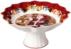 Villeroy & Boch Toy's Fantasy Mikulás kívánságlista talpú tálka, 24x24x12 cm - 411234 (411234)