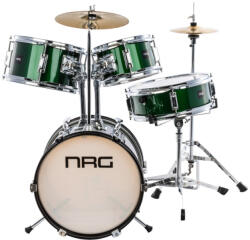 NRG Young Rocker Green gyermek dobszett