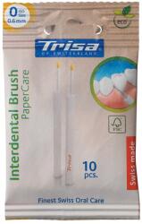 Trisa Kézi fogkefe Trisa Interdental Brush Paper Care ECO ISO 0 0, 6 mm (10 db/csomag) 600099 Nude (600099)