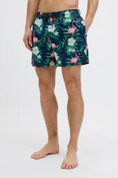 JACK & JONES Jack & Jones, Mintás fürdőnadrág oldalzsebekkel, Zöld, Tengerészkék, XL (12272809-NAVY-BLAZER-XL)