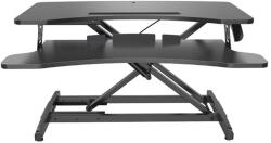 EJ Állítható monitor magasságú támaszték, asztali állvány, fekete álló íróasztal, EJ TERMÉKEK (EJ-213)
