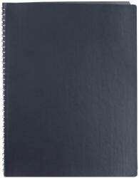 EGO Agenda nedatata cu spira A4 Siena Ego, Neagra (EGOSIENAVR10)