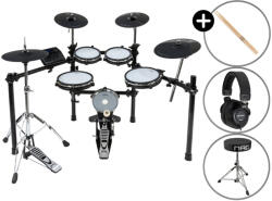 NRG EDK-200 Stage Kit Set Black elektromos dobszett - Fejhallgató, dobszék, dobverő