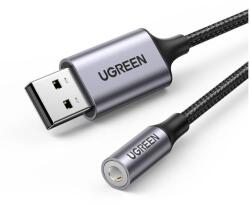 UGREEN CM477 audio adapter, USB / 3, 5mm Jack, Grafit (Inn6957303837571)