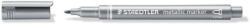 STAEDTLER 1-2 mm, kúpos ezüst Dekormarker