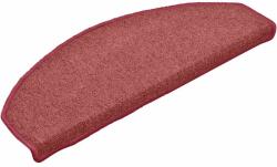 vidaXL 30 db piros lépcsőszőnyeg 65x24x4 cm 3365763 (3365763)