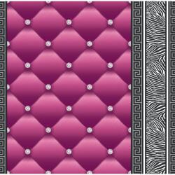 DEGRETS Tapéta DEGRETS 1453 Papír, Eileen 2 lila, Méret: 0.53m x 10.05m = 5.3 m2 (1453)