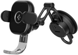 Spigen OneTap UTS35W univerzális autós tartó wireless töltővel, szélvédőre, műszerfalra