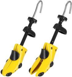 Sersimo sámfa készlet, 2 db-os, szélesített és hosszúkás cipőhöz, műanyag, 36-38 méret, sárga (2xBA-0015)