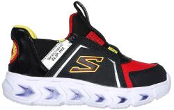 Skechers Skechers, Hypno-Flash Slip-Ins sneaker LED-fénnyel, Piros, Fekete, 25 EU (403830N-BKRD-25)