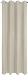 Eurofirany Drapéria NITA 140 x 250 cm gyűrűkkel bézs (460777)