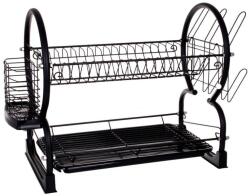 Berlinger Haus Kinghoff KH 1500 edénytartó, rozsdamentes acél, fekete (KH1500)