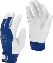 LAHTI PRO Kozák Bőrkesztyű Kék L272109p, 12 Pár