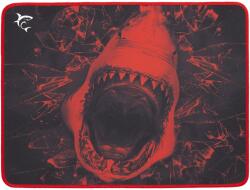 White Shark Egérpad White Shark SKY WALKER L, textil felület, csúszásgátló gumi alap, méretek 40 x 30 x 0, 3 cm (APC00125)