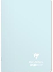 Clairefontaine Koverbook tűzött füzet, A5, 48 oldal, vonalas, kék (CAI250Ice Blue)