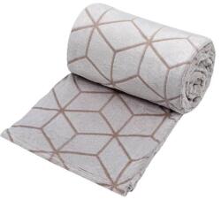 Welora Kényelmes takaró franciaágyhoz, absztrakt dombormintás, 230x210 cm, bézs színű (JM1199053)