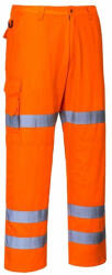 Portwest Combat RT49 Jól Láthatósági Munkavédelmi Nadrág - L, Narancs