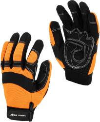 LAHTI PRO L280510K Műhelykesztyű Fekete és Narancssárga, Kártya,