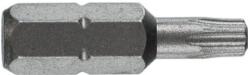 STANDARD bit 1/4' ' DIN/ISO 1173 C alak 6.3 Torx profil, MÉRET IP 20, H 25