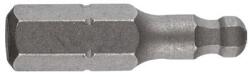  STANDARD bit 1/4' ' DIN/ISO 1173 C 6.3 alak - hatszögletű profil golyóval, DIM HX 5, L 25