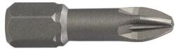 TORSION bit 1/4' ' DIN/ISO 1173 C 6.3 alak - Pozidriv profil PZ 2, L 25 - pepita - 240 Ft
