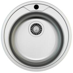 MOFÉM Infinite 510 kerek (1 medence) beépíthető mosogató szifoncsomaggal (760012807)