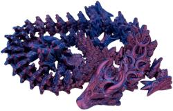 3D Morph Lab 3D Print 3D Morph Lab - Dragon, Lunar, albastru-roșu (3DML1000382)