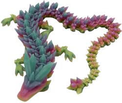 3D Morph Lab 3D Print 3D Morph Lab - Dragon mediu, cristal, gradient, curcubeu, luminescent (3DML1000383)