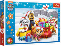 Trefl Mancs Őrjárat 100db-os karácsonyi puzzle - Trefl (16480) - jatekshop