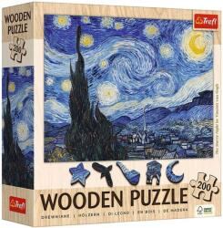 Trefl Van Gogh: Csillagos éj 200db-os fa puzzle - Trefl (20248) - jatekshop